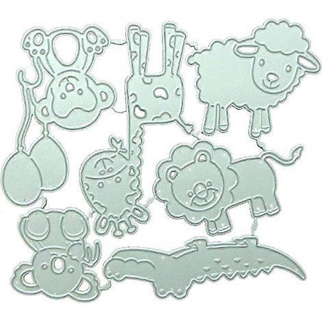 Metallstanzform „Kleine Tiere“ – Exquisite Geschenke für Kinder, Teenager, Jungen und Mädchen