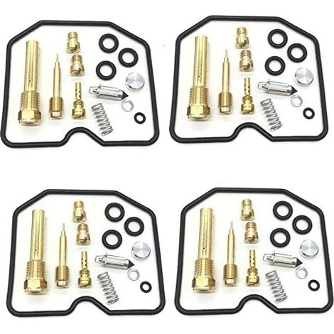 4 pz/set per GSF600S Bandit GSF600 GSF 600 S 1996-1999 Moto Carburatore Guarnizione Parti Kit di Riparazione (1/5)