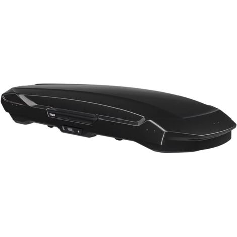 box baule da tetto per auto thule "motion 3 xl low" nero 400 lt