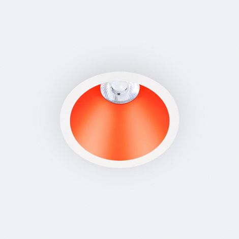 LED Downlight Einbaustrahler 5-7W Konisch Areni Schnitt Ø 75 mm 3000K Rot Warmweiß 5 W (1/2)