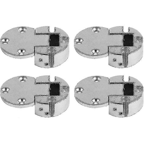 90-Grad-Klappscharnier 30 mm für Deckel, Möbelscharniere, Falttürbeschläge, Laschenscharnier für Schranktüren, Küchenscharniere, unsichtbar, 4er-Set, Glücksbringer (1/5)