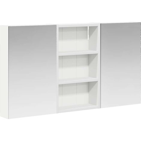 Maison Exclusive - Badezimmerschrank-Set 3 pcs 90 x 10,5 x 50 cm