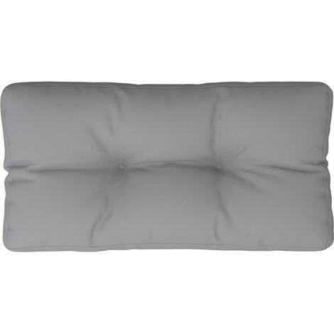 Maison Exclusive - Palettenkissen Grau 70x40x12 cm Stoff