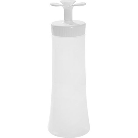 Flacon souple avec couvercle de 350 ml, distributeur d'huile d'olive, étanche et polyvalent, idéal pour le ketchup, les condiments et les sauces barbecue. (1/5)