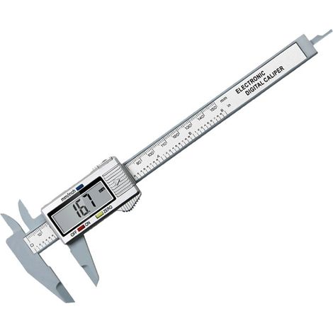 Pied à coulisse électronique numérique, précision 0,1 mm (100g-60177)