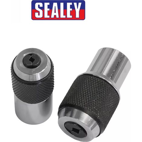 Sealey Adjustable Tap Socket Set Tapping Reaming 3/8"" Drive 2pc AK872 (1/4)