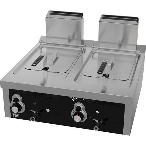 Friteuse à gaz 12l série 750 à poser - HR Fainca