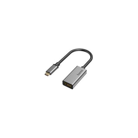 Hama Cavo USB Type C (ingresso)/HDMI (uscita), Ultra HD 4K, 1,5 metri, nero(Pack PC)