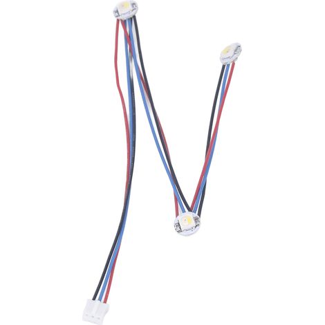 RGBW-LED-Streifen-PCB-Mini-Taster mit angelötetem PTFE-Kabel für Voron 2.4 Stealthburner Hot-End-Extruder, 3D-Drucker, 5V DC, Beleuchtungsset (1/5)