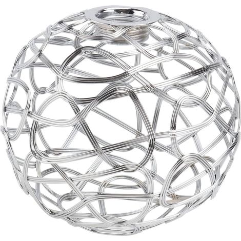 Éclairage métal lanterne abat - jour décoratif plafond ventilateur ampoule couvercle décoration de la maison (100mm) (1/5)