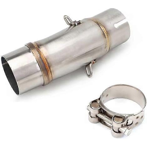 Tube d'échappement intermédiaire en acier inoxydable de 51 mm pour moto, compatible avec Ninja 250, Ninja 400, Ninja 500, Z250, Z400, Z500 (2017-2025). (1/5)