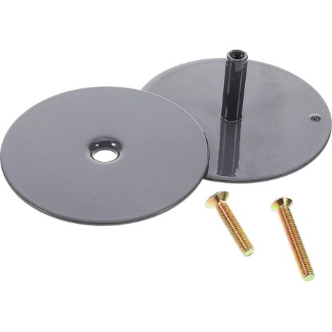 de renfort de porte en métal noir vis de 6 7 cm incluses (1/5)
