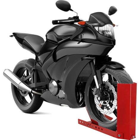 Randaco Officina Stand ruota anteriore per moto uso universale staffa di montaggio moto ascensore (1/5)