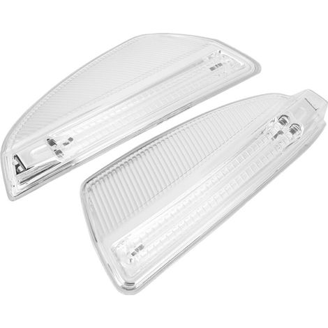 Indicatore di direzione per specchietto laterale compatibile con Mercedes Benz Classe C C250 C300 (lato guidatore e passeggero) -Crezuo