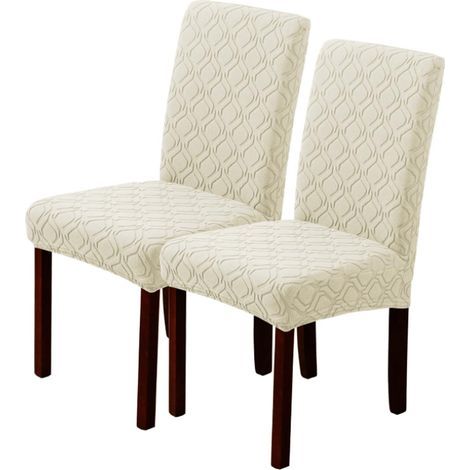 Stuhlhussen für Küche und Esszimmer, abnehmbar und waschbar (2er-Set), Stil 1 (1/5)