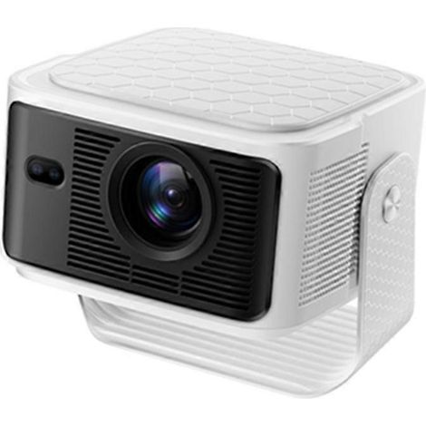 HY350MAX Projecteur Android 14 à mise au point automatique 500 ANSI 1080p avec haut-parleur intégré, portable pour présentations à domicile et au bureau (États-Unis) (1/5)