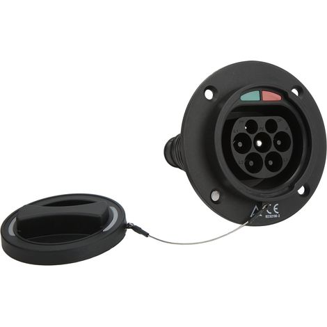 Prise de chargeur de véhicules à énergie nouvelle Type 2 triphasé 480V 16a 32a universel CE TUV IEC 62196-2 approuvé (1/5)