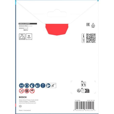 Bosch 1x Disco da taglio de EXPERT Carbide Multi Wheel, X-Lock (per legno duro, legno inchiodato, Ø 125 mm, Accessori professionali piccola smerigliatrice)