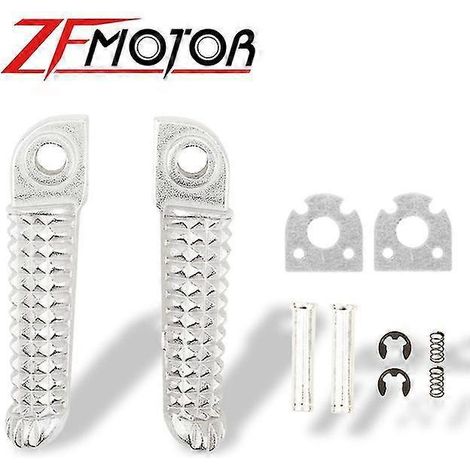 Motorrad-Fußrasten vorne und hinten für Yamaha YZF R1 1992–2019, R6 1999–2012, 2003–2017, YZF R6S 2003–2008, 07 Estriberas--rear