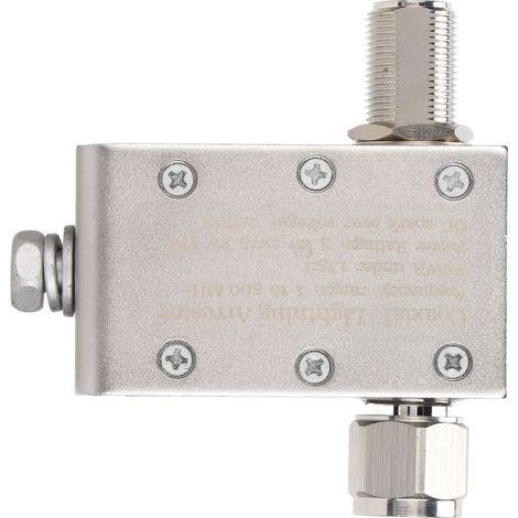 Koaxialer Überspannungsableiter für 1000 V DC, 1–500 MHz, 3 kW CW / 5 kW PEP