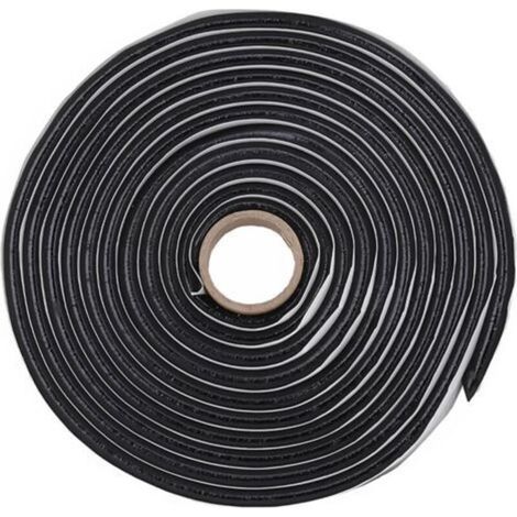 Butyl Tape Black 6 mm x 5 m Waterproof Tape for Gluing and Sealing Car Taillights, Headlights, Windows and Sewer Hole Covers (1, 6mm) (1/5)