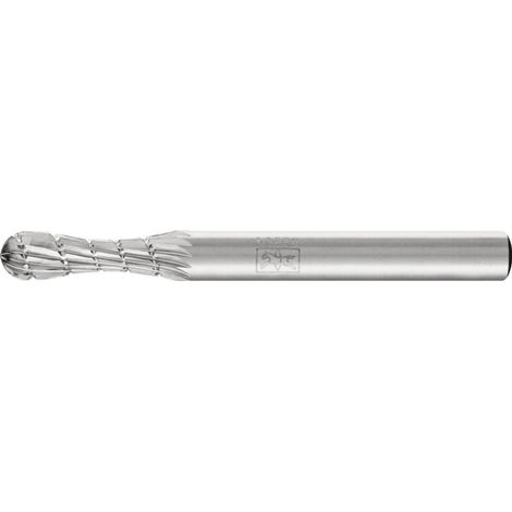 PFERD TOOLS HSS Frässtift Sonderform Ø 06x20mm Schaft-Ø 6 mm Z 3 universal mittel fein Spanbrecher (1/4)