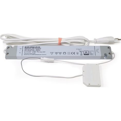 Convertidor LED 230 V 24 V 30 W 255mm L&S
