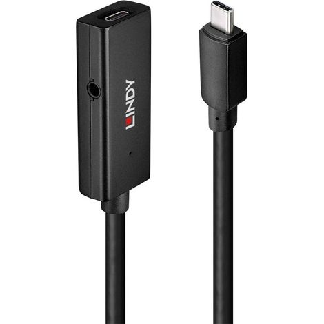 Cavo USB-C LINDY 43356 5 m Nero (1/4)