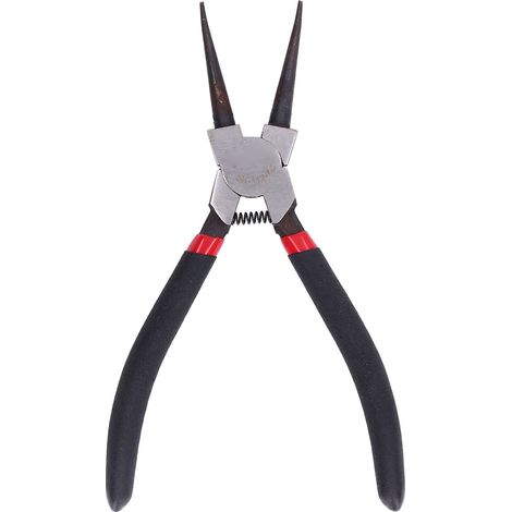 Pinces droites internes en acier carbone 7 pouces pour démontage de bagues et de circlips (1/5)