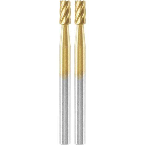 DREMEL 2 Frese ad alta velocitC al titanio 3,2 mm cilindrica (194DM) 26150194DM DREMEL MAX (1/3)