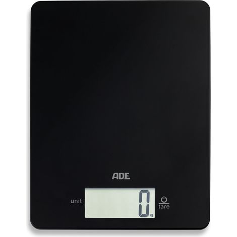 Bilancia da cucina ADE Leonie, fino a 5 kg, 17 x 22 cm, nera (1/2)
