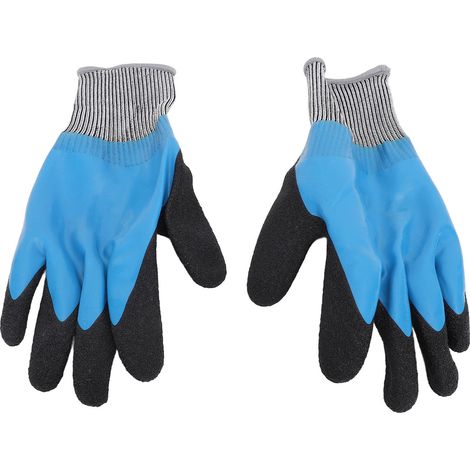 Gants de protection électrique 380V à 1000V en caoutchouc résistant haute tension ignifuge minces pro sécurité 1 paire (2 pièces) (1/5)