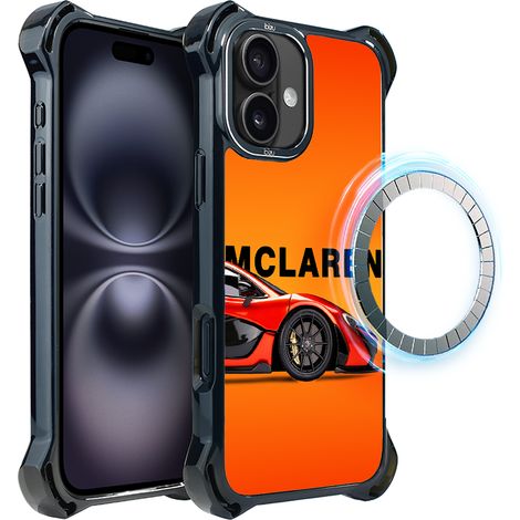 Coque iPhone 16 ibizu DropGuard Ultra avec MagSafe, TechDrive, P1 (1/5)