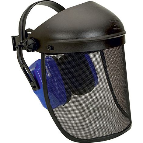 Visera protectora de trabajo con auriculares integrados Climax 10-FORESTAL