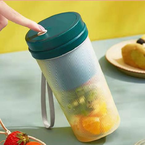 Mixeur Portatif sans Fil rechargeable Mini Blender 300ml PC Cuisine Nomade Bureau Voyage (1/5)