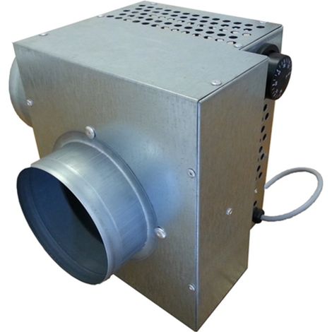 Caisson récupérateur de chaleur 350m3/h -2 à 3 bouches - pour cheminée