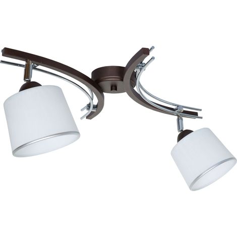 Elegante LED-DECKENHÄNGELAMPE 2X60W