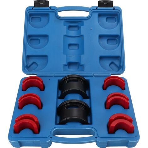 Kit d'outils d'installation de pilote de joint de fourche avant 35-50mm – Acier au carbone – Adaptateurs universels pour motos et vélos