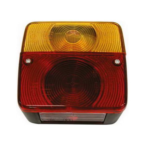 Feu arriere 4 fonctions non-emballe 12V 11x10x5cm (1/3)
