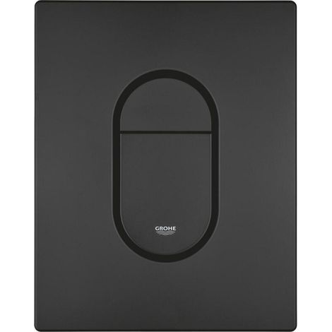 Grohe Arena Cosmopolitan - Plaque de commande WC, noir fantôme 38844KF0