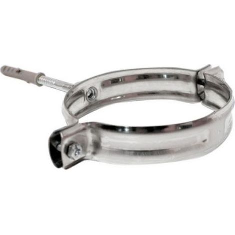 COLLARE INOX PER TUBI FUMO Diam. 25