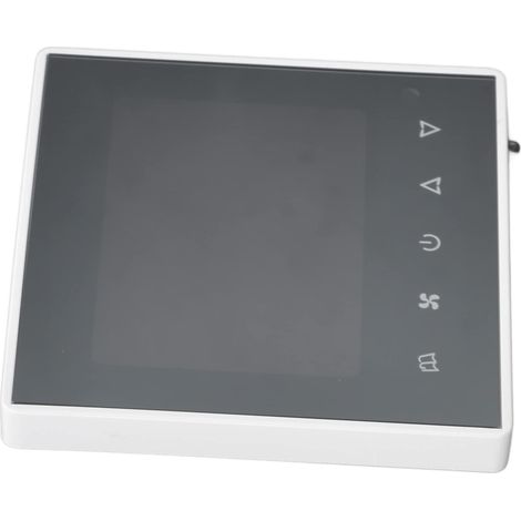Termostato con display LCD per condizionatore d'aria AC220V per uso domestico e alberghiero (bianco) (1/5)
