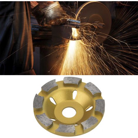 Meule diamantée segmentée de 80 mm, disque de coupe pour béton, marbre et granit (1/5)