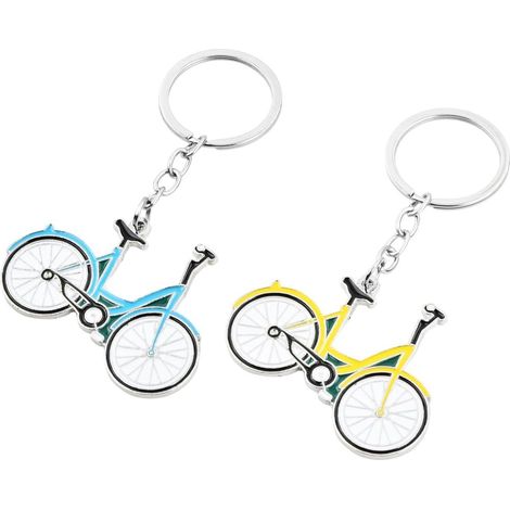Fahrrad Schlüsselanhänger aus Metall, Rad-Pendant in Fahrradform, kreatives Bike Accessoire (1/3)