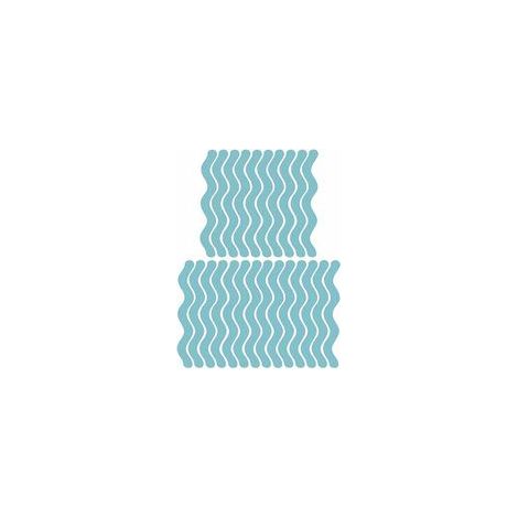 Bandes antidérapantes, Autocollants de Baignoire AntidéRapants,24 Bandes antidérapantes pour Baignoire et Douche, Tapis antidérapant Auto-adhésif adapté aux escaliers,Surfaces glissantes, Bl (1/5)