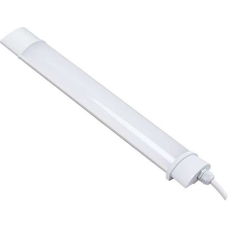 Optonica – Réglette LED 20W 60cm – IP65 étanche – 1600lm blanc naturel 4000K – Installation rapide pour garages et ateliers – Angle d'éclairage 120° (1/4)