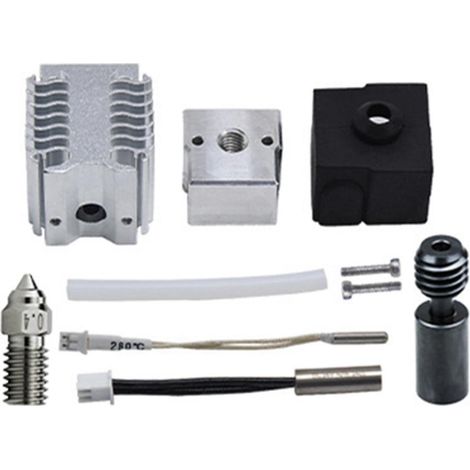 Kit de buse Hotend V3 SE Nano Throat 0,4 mm, bloc chauffant 24 V 40 W, kit d'extrusion 3D (1/5)