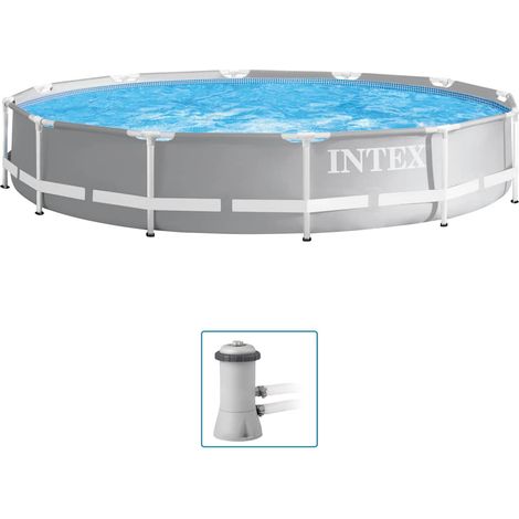 Intex Frame Swimming Pool Set "Prism Rondo", Ø 366 x 76 cm