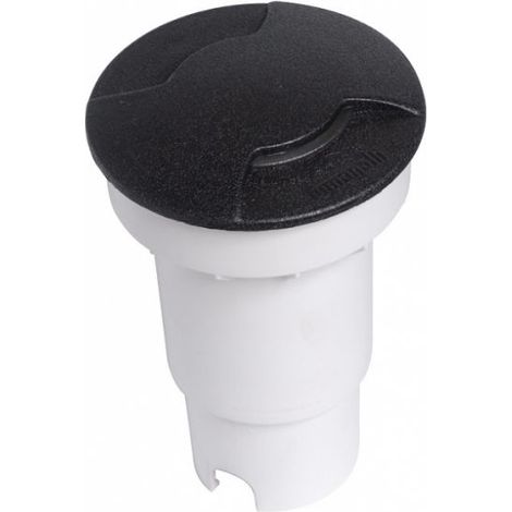 Fumagalli Ceci 90 2 L Faretto Segnapasso Carrabile Calpestabile 2 Fasci Rotondo Incasso Nero Satinato GU10 CCT IP 67
