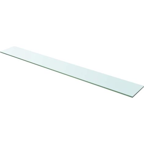 Maison Exclusive - Regalböden 2 Stk. Glas Transparent 110x15 cm